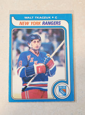 #15  Walt Tkaczuk 1979-80 O-Pee-Chee Hockey OPC New York Rangers