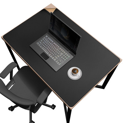 Chihein 35 X 24 Desk Mat Cork Pu Leather Dual Sided Desk Pad Waterproof