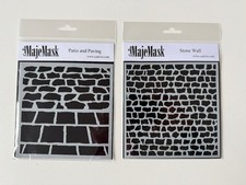 CARD-IO MajeMask Stencil in pietra da parete e patio e pavimentazione