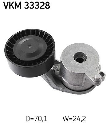 SKF Spannrolle, Keilrippenriemen Links, Mitte, Oben U.A. FüR CitroËN, Peugeot-image