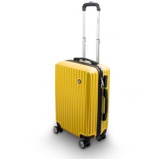 Trolley Reisekoffer Handgepäck Boardcase Hartschale General M Gelb Barut