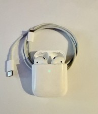 Apple AirPods 2nd generation In-Ear Bluetooth Headset w/ Wireless Charging cable