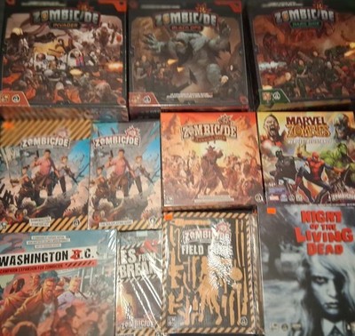 Zombicide 11 Item Collection NEW SEALED Invader Black Ops Dark Side Marvel CMON
