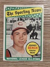 1969 Topps - The Sporting News All Star Selection Johnny Bench #430