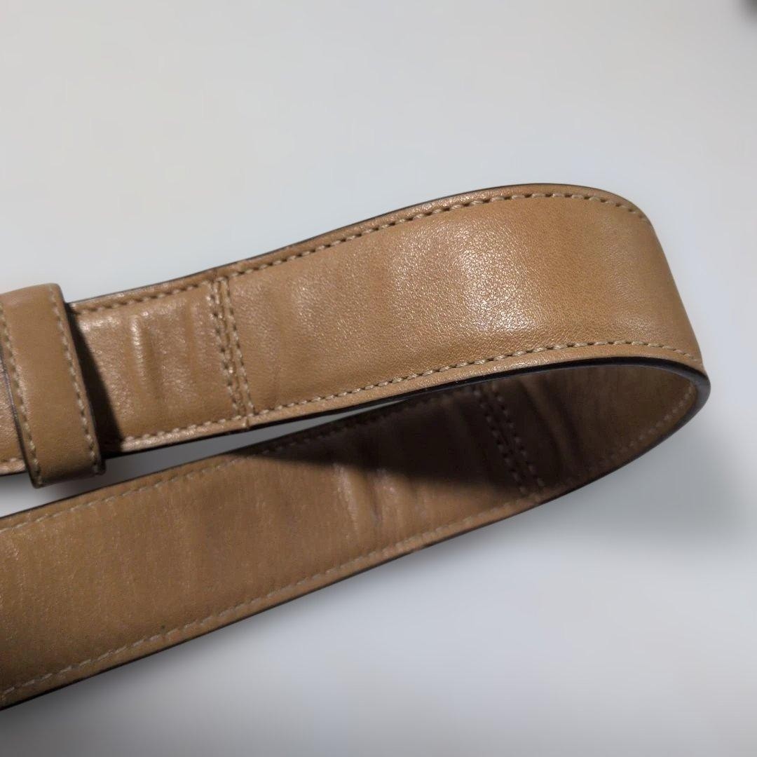 COACH Shoulder Bag Beige Authentic thumbnail 7