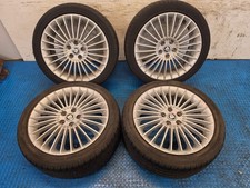 JAGUAR S TYPE 2008 SET 18" INCH ALLOY WHEELS 8J ET60 4R831007LA
