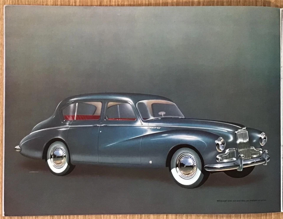 SUNBEAM Mk III SPORTS SALOON & CONVERTIBLE Car Sales Brochure 1955 #304/94/7-5/H - Image 3 of 4