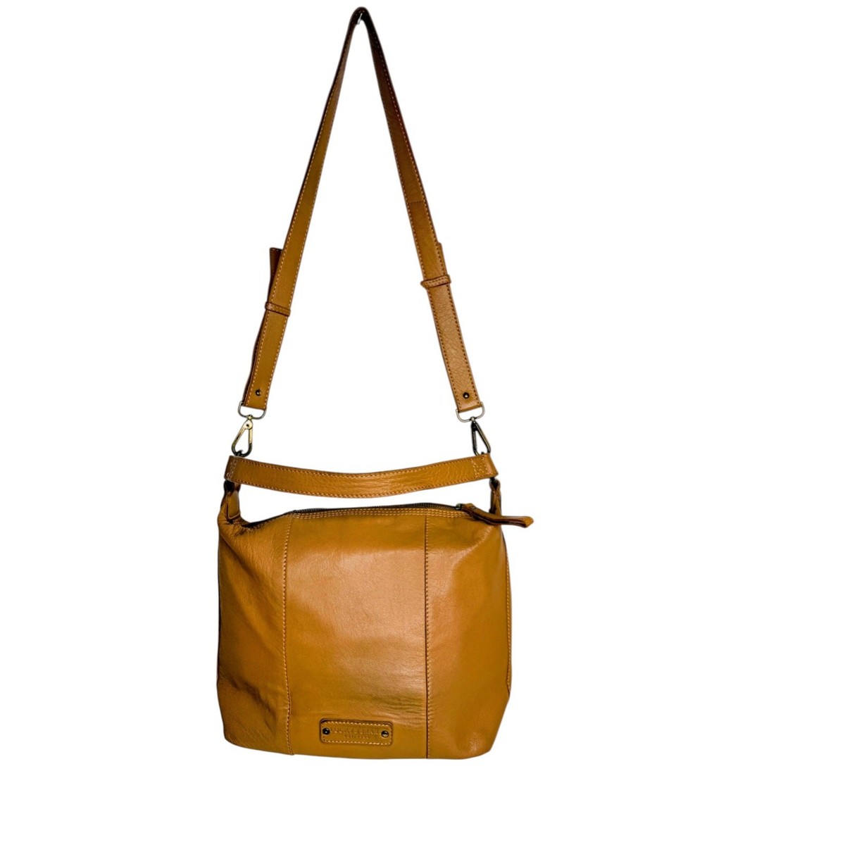 Lucky Brand Abbey Road brown messenger bag View 2