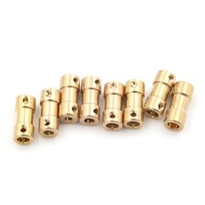 2/2.3/3/3.17/4/5/6mm Coupler Brass Coupling Joint Motor Shaft Hot Sale