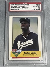 1994 Birmingham Barons Fleer ProCards #633 Michael Jordan PSA 10 GEM