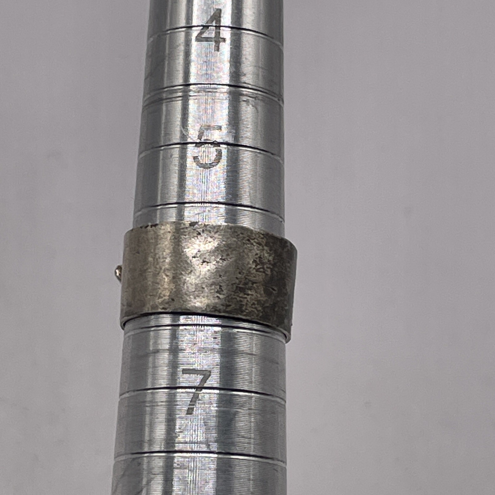 Triangle Silver Work Design Sterling Silver Ring … - image 7