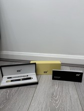 Montblanc Meisterstuck 164 Classique Ballpoint Pen Black Gold (check description
