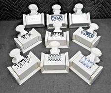 Lot Of 9 Martha Stewart Crafts Large Border Edge Punches Floral Scallop Lace