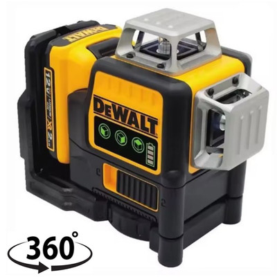 DeWalt DW089LG 12V Green Line 3 x 360 Laser Level Laser Tool rechargeabl battery