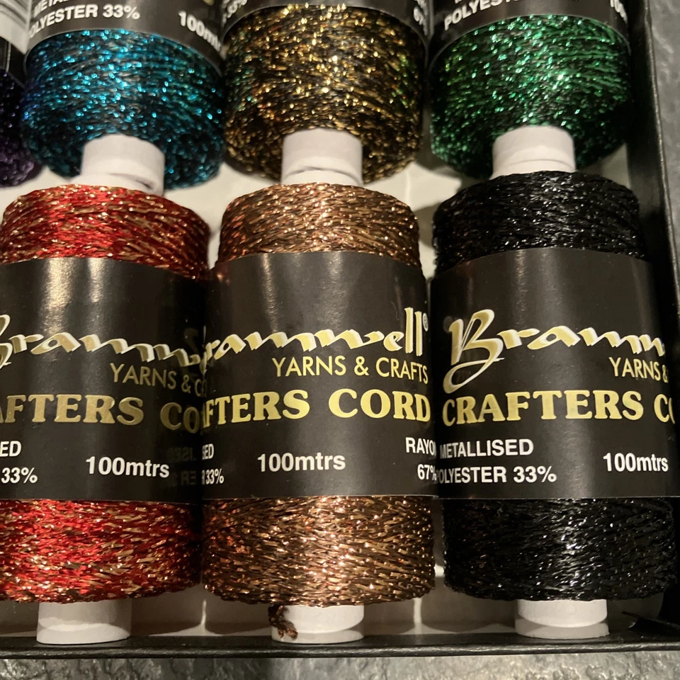 Job lot 10 Mixed Reels Spools Metallic thread. - Image 4 of 4