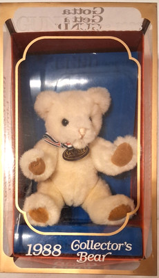 Gund Collector's Bear 1988 With Box