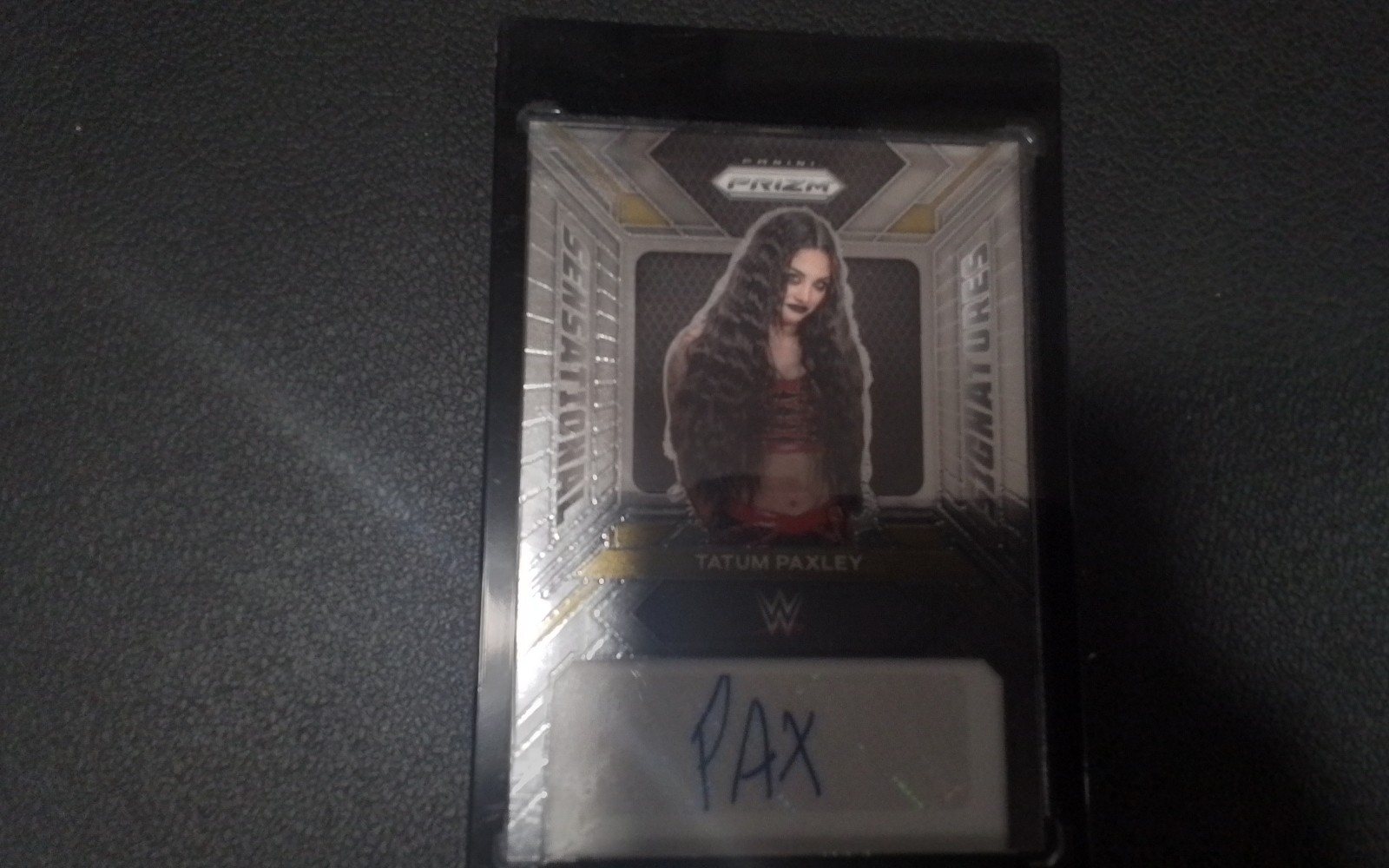 WWE Panini Tatum Paxley Sensational Signatures Auto & 2 Topps Chrome Base NICE!! view 9