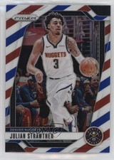2024-25 Panini Prizm Red White & Blue Prizm Julian Strawther #92 17hw