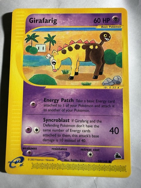 Girafarig #58 (Skyridge (2003))