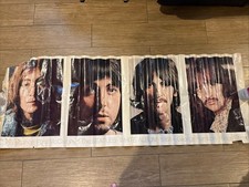 VTG RARE Beatles Poster White Album 1989 73" x 26" Not in perfect condition