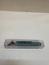 Excelta 7-SA ET NeveRust SS Tweezers ESD-Safe 4.5" Curved Tips, 0.01" x 0.01"