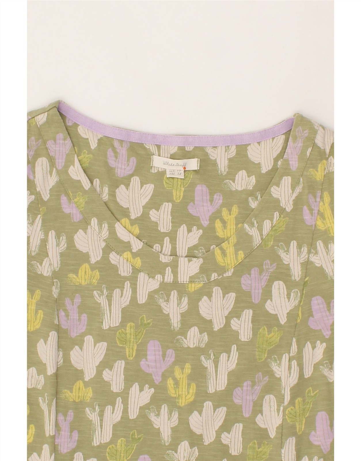 WHITE STUFF Womens Abstract Pattern Shift Dress U… - image 3