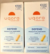 UQORA Defend Proactive Regimen PART 2 - Dietary Supplement Capsules - Exp 2026+