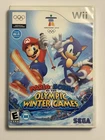Mario & Sonic At The Olympic Winter Games Wii Video Game (Nintendo, 2009)