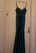 Emerald Green PROM dress size 4 worn Once