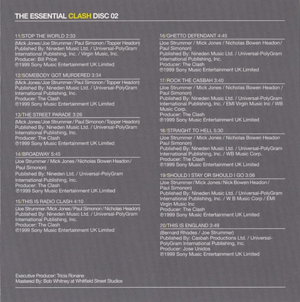 The Essential Clash The Clash CD 2010 Free UK P&P Value Guaranteed Audio CD thumbnail 9