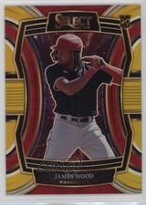 2024 Panini Select Phenomenon Gold Prizm 10/10 James Wood #20 uk2