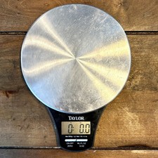 Taylor Stainless Steel Digital Food Trinket Scale 3835 Model TESTED