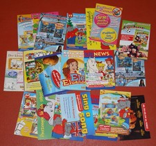 Sammlung Werbeflyer Hörspiele Beilage zu Kasetten KIDDINX Elea Bibi Benjamin u.a