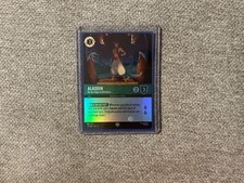 lorcana aladdin - on the edge of adventure - foil