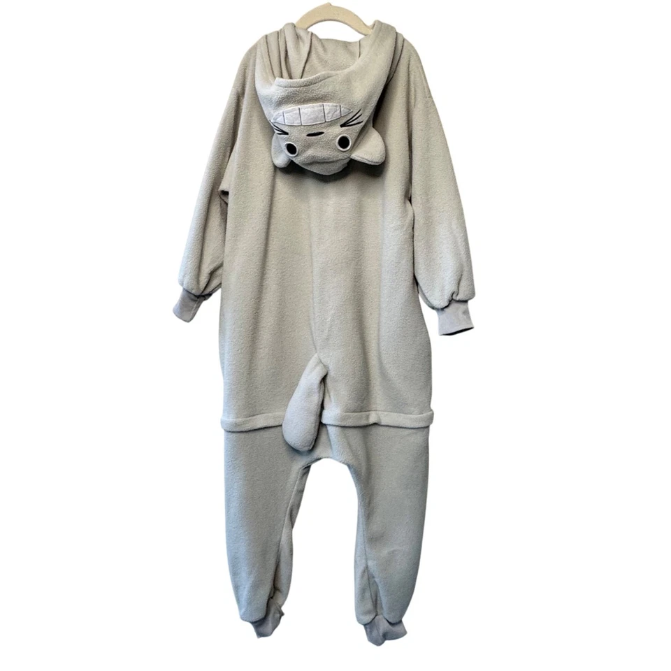 Disfraz TOTORO Una Pieza Niños 115 5-6 Nuevo Cosplay Acogedor Pijama Halloween Mameluco Foto 2 de 4