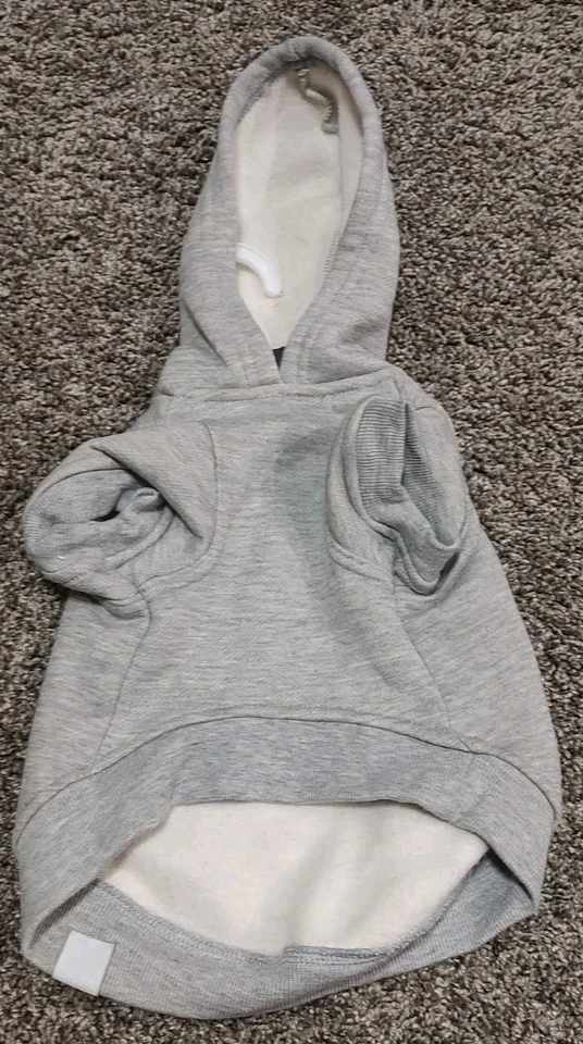 Moletom com capuz Life Is Good cinza tamanho pequeno - Imagem 4 de 4