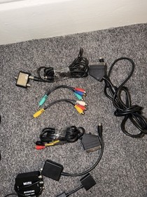 Sega Saturn Video Game Console MK2 1995 Bundle & 2 games mint condition 