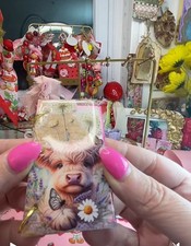 Highland Cow Care Box 🐮🎀 Handmade Gift Set Coquette Farm Aesthetic Custom Gift