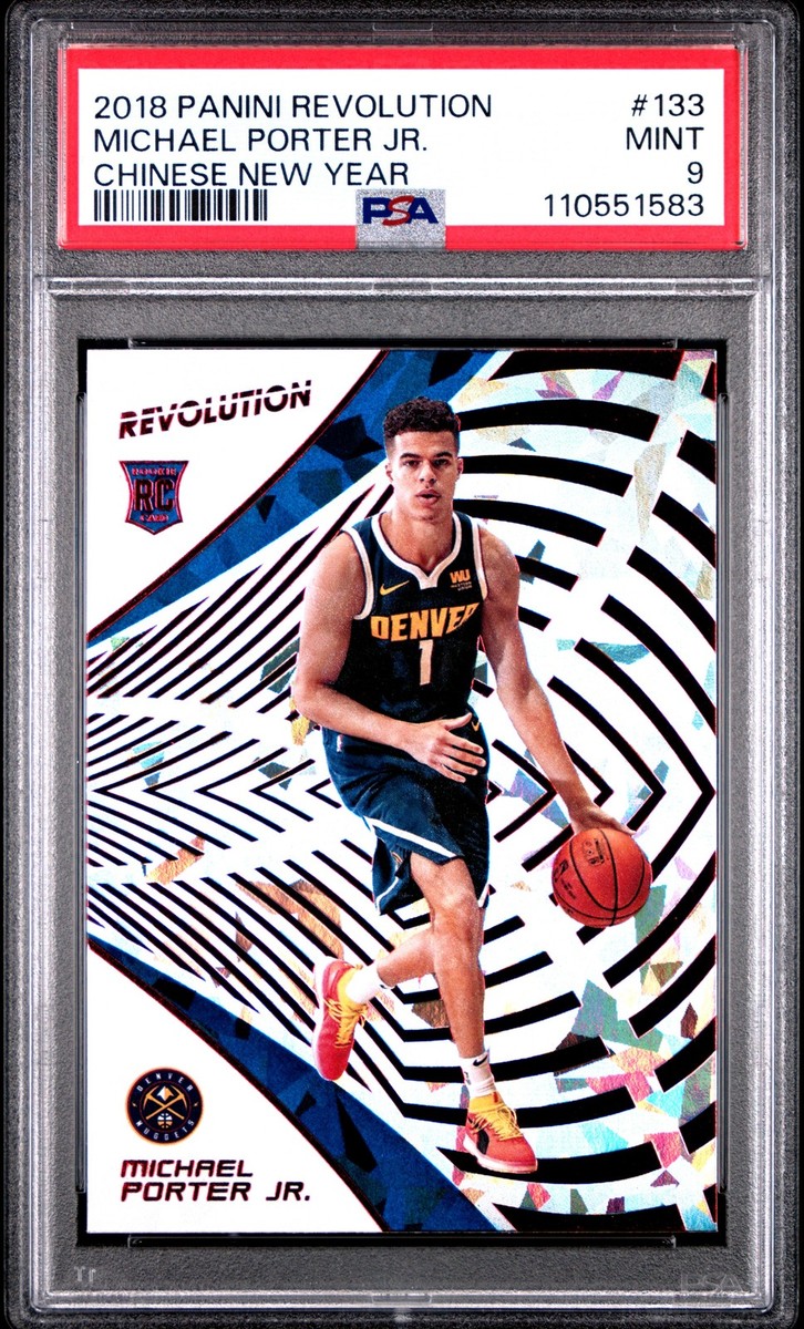 2018 PANINI REVOLUTION CHINESE NEW YEAR #133 MICHAEL PORTER JR