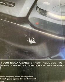 Sega CD Console Model 2 MK-4102 With Box & Manual Untested