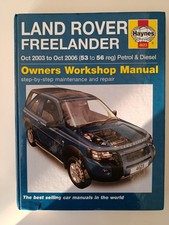 Haynes Manuale Officina Proprietari Land Rover Freelander 2003-2006 Reg 53-56