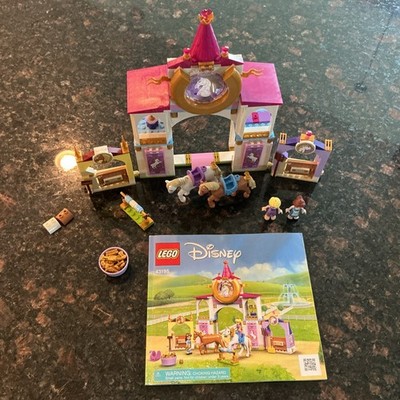 Lego Disney Princess Belle And Rapunzel s Royal Stables 43195 Complete W/ Manual