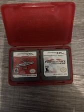 2 Nintendo DS Video Games! Cars Race O Rama & Mario Kart DS Case Included