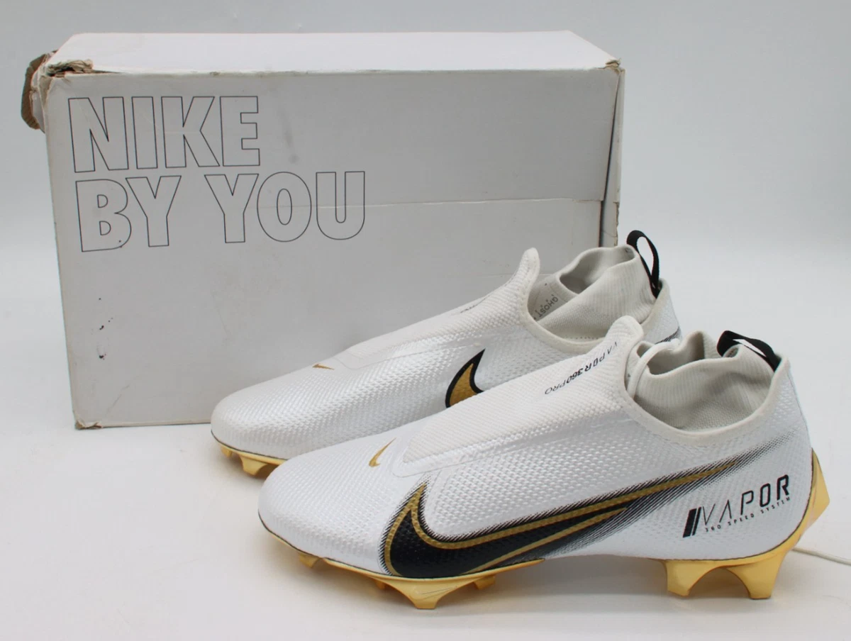 NIKE Vapor アメフト スパイク ホワイト/ゴールド　28.5 Nike 11 US Gold Football Shoes & Cleats for Men for sale | eBay