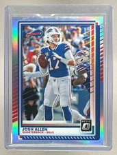 Josh Allen 2025 Panini Donruss Optic #70 Holo Prizm