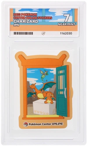 ACE 7   - Charizard - Pokemon Center Online Stickers - Pokemon Japanese