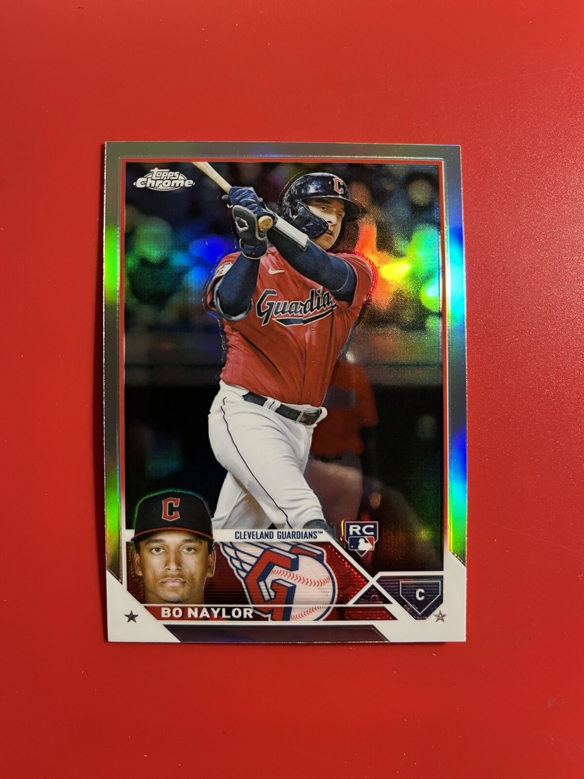 2023 Topps Chrome Bo Naylor RC Rookie Refractor #54