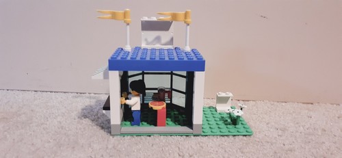 LEGO VINTAGE SET 6329 TRUCK STOP CAFE UNBOXED NO INSTRUCTIONS - Foto 6 di 19