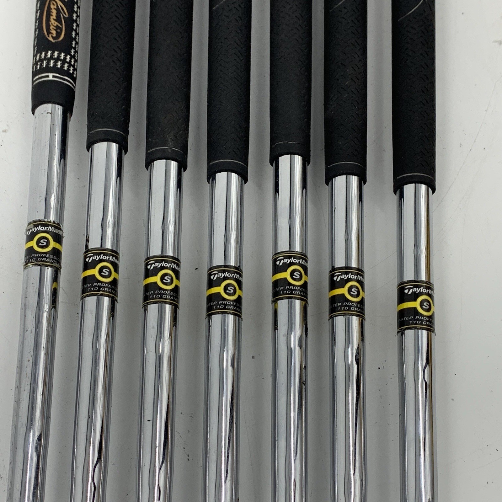 Taylormade Rac Yellow Taylormade Rac LT Iron Set 4-6 8-PW-SW T-Step Professional 110g Stiff ...