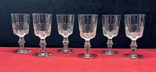 St Louis Ecailles Ecailles 6 Wine Glasses Crystal Size Baccarat G